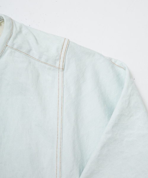 Name.(ネーム)の「STRETCH DENIM DOLMAN SLEEVE BLOUSON(その他・メンズ・BLU/IND/WHT・0/1)」の5枚目の写真