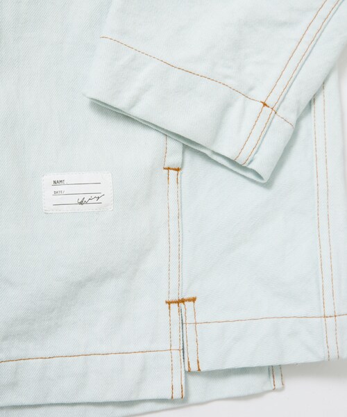 Name.(ネーム)の「STRETCH DENIM DOLMAN SLEEVE BLOUSON(その他・メンズ・BLU/IND/WHT・0/1)」の6枚目の写真