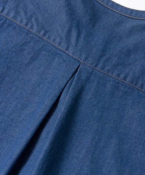 Name.(ネーム)の「STRETCH DENIM DOLMAN SLEEVE BLOUSON(その他・メンズ・BLU/IND/WHT・0/1)」の14枚目の写真