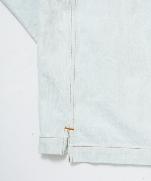 Name.(ネーム)の「STRETCH DENIM DOLMAN SLEEVE BLOUSON(その他・メンズ・BLU/IND/WHT・0/1)」の7枚目の写真