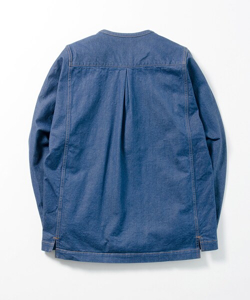 Name.(ネーム)の「STRETCH DENIM DOLMAN SLEEVE BLOUSON(その他・メンズ・BLU/IND/WHT・0/1)」の10枚目の写真