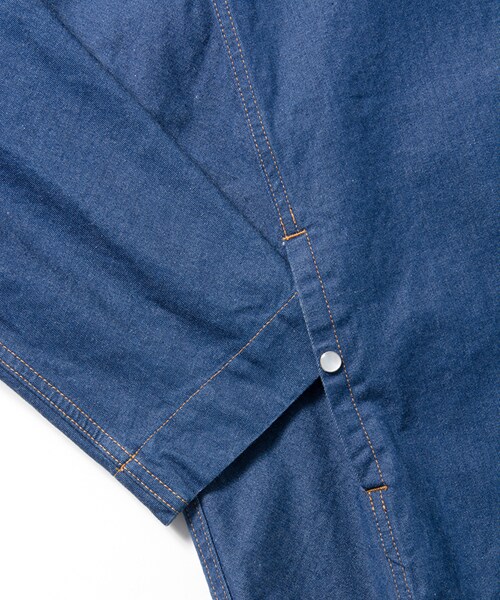 Name.(ネーム)の「STRETCH DENIM DOLMAN SLEEVE BLOUSON(その他・メンズ・BLU/IND/WHT・0/1)」の13枚目の写真