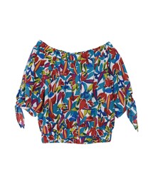 EVRIS | Paint FlowerオフショルTOPS(トップス)