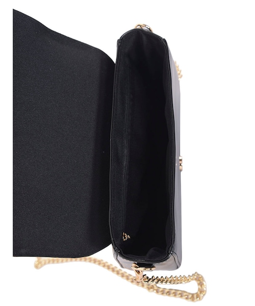 EVRIS（エヴリス）の「パイソンパッチワークBAG（バッグ・レディース・ブラック/ブラウン）」の8枚目の写真