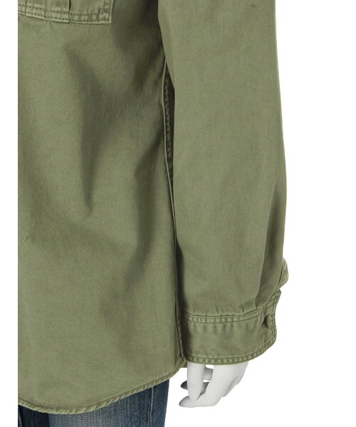 Ungrid（アングリッド）の「ミリタリーワッペンシャツ（トップス・レディース・カーキ・F）」の8枚目の写真