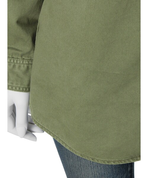 Ungrid（アングリッド）の「ミリタリーワッペンシャツ（トップス・レディース・カーキ・F）」の9枚目の写真