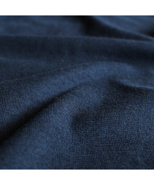 roundabout(ラウンダバウト)の「S/S Pocket Long T-Shirts(トップス・Navy/White・1/2)」の8枚目の写真