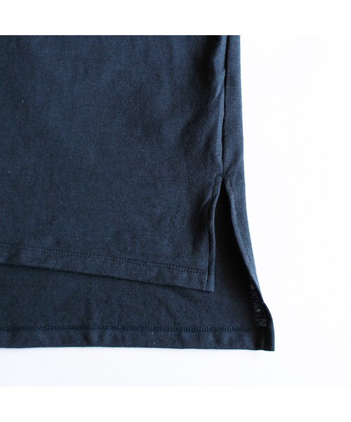 roundabout(ラウンダバウト)の「S/S Pocket Long T-Shirts(トップス・Navy/White・1/2)」の7枚目の写真