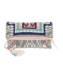 L'ATELIER FENETRE | co embroidery clutch(財布/小物)