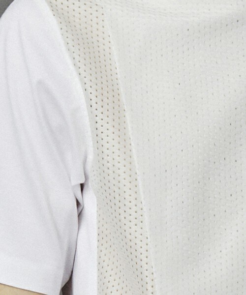 ato(アトウ)の「MESH×60/2 T-CLOTH SHIRTS(シャツ/ブラウス・メンズ・ホワイト/ブラック・44/46/48)」の5枚目の写真