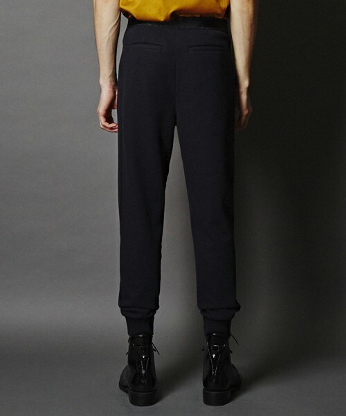 ato（アトウ）の「60/1 COTTON EASY PANTS（その他パンツ・メンズ・ネイビー/ブラック・44/46/48）」の4枚目の写真