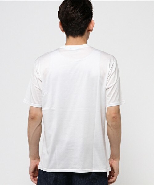 ato（アトウ）の「60/2 T-CLOTH NATIVE PATTERN（Tシャツ/カットソー・メンズ・ホワイト×ブラック/ブラック×ホワイト/ブラック×ブルー・46/48）」の9枚目の写真