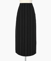 DHOLIC | ボタンディテールチョークストライプペンシルスカート(スカート)