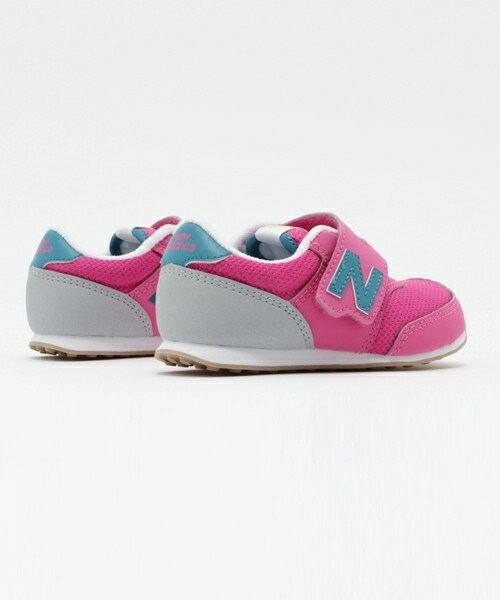 NEW BALANCE（ニューバランス）の「ベビー キッズ ニューバランス ベルクロ new balance K620 PYI/REI（スニーカー・キッズ・ピンク/レッド・14cm/15cm/16cm）」の5枚目の写真