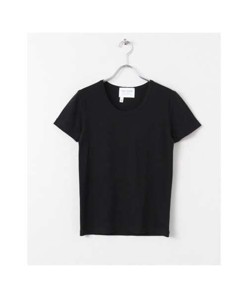 URBAN RESEARCH DOORS（アーバンリサーチドアーズ）の「FORK&SPOON ソフトリブ T-SHIRTS（トップス・レディース・杢NAVY/WHITE/BLACK/杢LIME・1）」の3枚目の写真