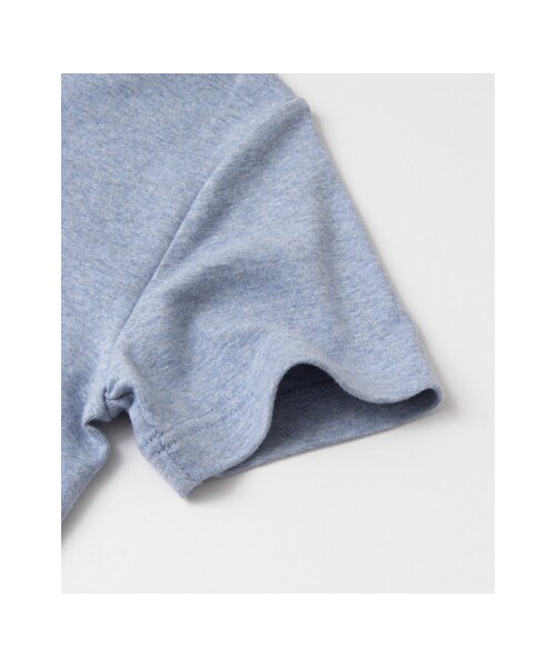 URBAN RESEARCH DOORS（アーバンリサーチドアーズ）の「FORK&SPOON ソフトリブ T-SHIRTS（トップス・レディース・杢NAVY/WHITE/BLACK/杢LIME・1）」の7枚目の写真