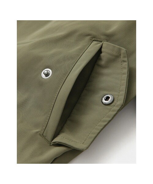 KBF（ケイビーエフ）の「MA-1フライトジャケット（ジャケット/アウター・レディース・KHAKI/IVORY/D.NAVY・one）」の16枚目の写真