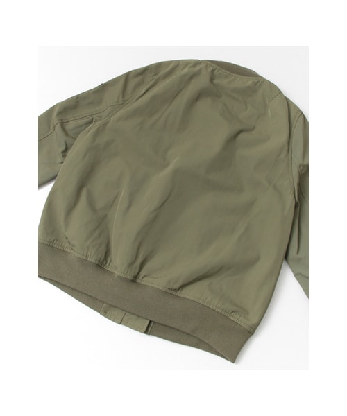 KBF（ケイビーエフ）の「MA-1フライトジャケット（ジャケット/アウター・レディース・KHAKI/IVORY/D.NAVY・one）」の21枚目の写真