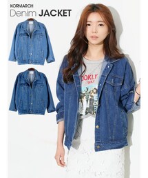 KORMARCH | ライクラデニムGジャン(デニムジャケット)