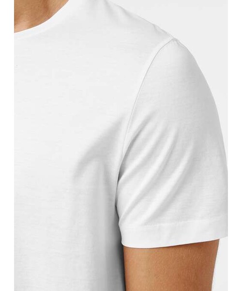 TOPMAN(トップマン)の「Premium White Crew Neck T-Shirt(Tシャツ/カットソー・メンズ・White・XXS/M/S/XL/XS/XXL)」の5枚目の写真