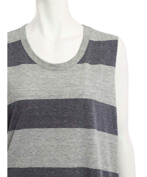 Ungrid（アングリッド）の「ボーダーボックスタンク（トップス・レディース・オフホワイト/ネイビー/キャメル・F）」の7枚目の写真