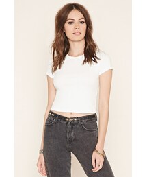 FOREVER 21 | FOREVER 21 ribbed knit top(トップス)