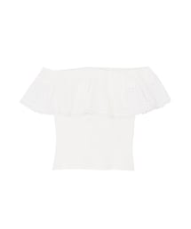 dazzlin | 【se】テレコレースフリルトップス(トップス)