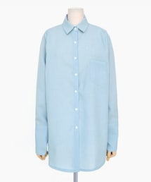 DHOLIC | 1ポケットロングカフスブラウス(シャツ/ブラウス)