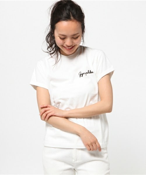 GYMPHLEX（ジムフレックス）の「GYMPHLEX Tシャツ（Tシャツ/カットソー・レディース・ホワイト/ブラック/グレー・38/36）」の11枚目の写真