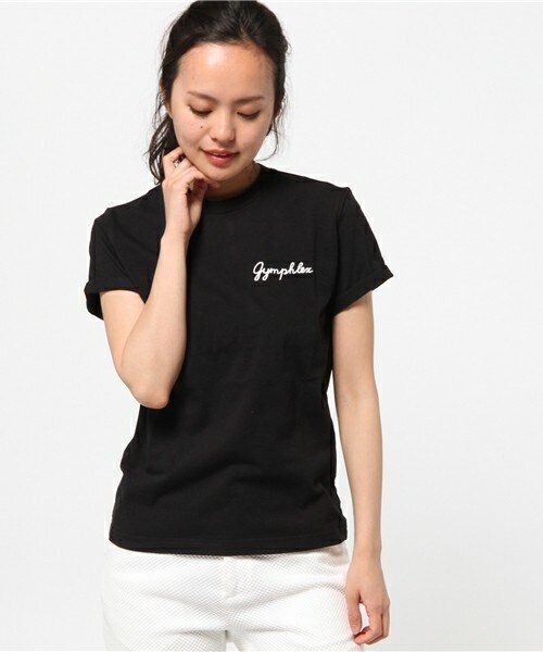 GYMPHLEX（ジムフレックス）の「GYMPHLEX Tシャツ（Tシャツ/カットソー・レディース・ホワイト/ブラック/グレー・38/36）」の12枚目の写真