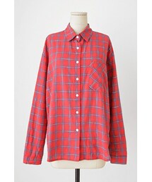 imvely | レッドブロックチェックシャツ(シャツ/ブラウス)