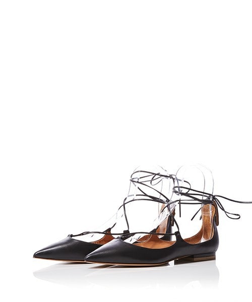 Pippichic（ピッピシック）の「PIPPICHIC フラットレースアップパンプス（パンプス・レディース・ブラック/カーキブラウン・36/37/38）」の14枚目の写真