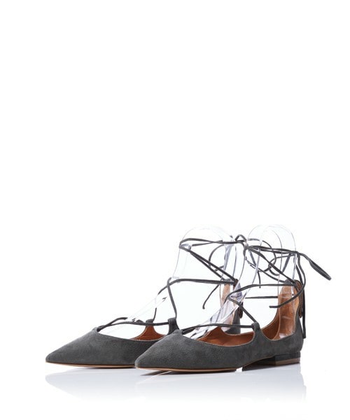 Pippichic（ピッピシック）の「PIPPICHIC フラットレースアップパンプス（パンプス・レディース・ブラック/カーキブラウン・36/37/38）」の9枚目の写真