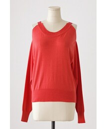 imvely | ショルダーラインカットニット(ニット/セーター)