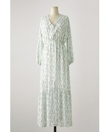 imvely | フラワーマキシワンピース(ワンピース)