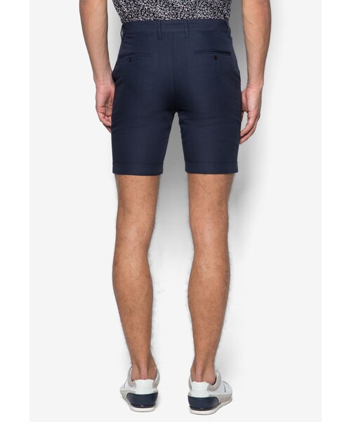 ZALORA（-）の「Knee Length Chino Shorts（パンツ・メンズ・Navy・30/32/34/36）」の3枚目の写真