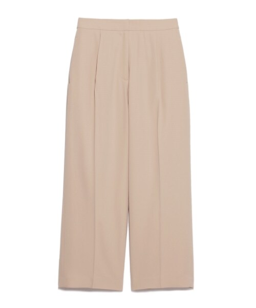 FRAY I.D（フレイアイディー）の「クロップドワイドパンツ（ワイドパンツ・レディース・WHT/BEG/NVY・0/1）」の2枚目の写真