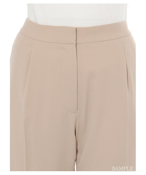 FRAY I.D（フレイアイディー）の「クロップドワイドパンツ（ワイドパンツ・レディース・WHT/BEG/NVY・0/1）」の7枚目の写真