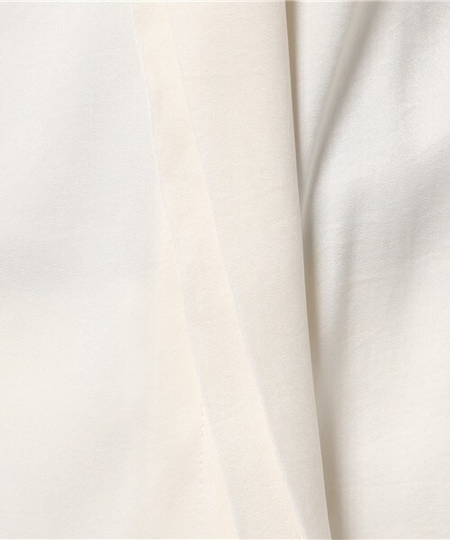 fredy emue（フレディエミュ）の「クレールサテンフリルショートスリーブブラウス（シャツ/ブラウス・レディース・アイボリー/キャメル/ラベンダー・36/38）」の10枚目の写真