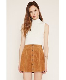 FOREVER 21 | FOREVER 21 contemporary suede skater skirt(スカート)