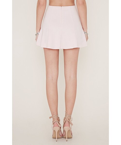 FOREVER 21(フォーエバー トゥエンティーワン)の「FOREVER 21 knit skater skirt(スカート・レディース・Pink・M/L)」の3枚目の写真