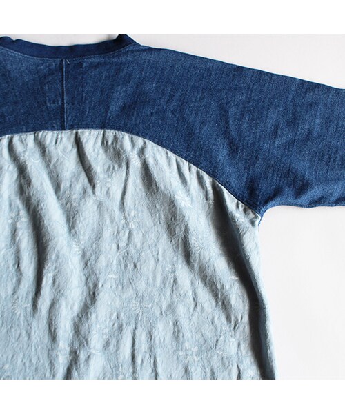 VOO（ヴォー）の「G.C Indigo 1/2 Tee（トップス・Indigo・1/2/KING）」の6枚目の写真