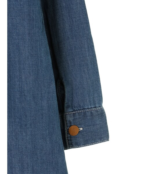 SEVENDAYS=SUNDAY(セブンデイズサンデイ)の「Lee WORK ワンピース(ワンピース/ドレス・インディゴ/ライトインディゴ・S/M)」の9枚目の写真