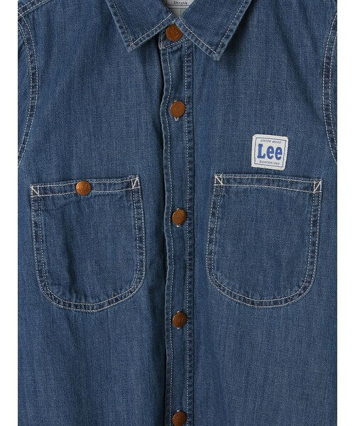 SEVENDAYS=SUNDAY(セブンデイズサンデイ)の「Lee WORK ワンピース(ワンピース/ドレス・インディゴ/ライトインディゴ・S/M)」の6枚目の写真
