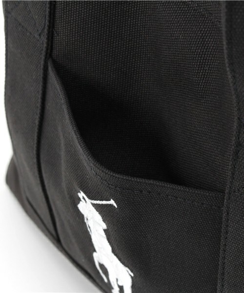 POLO RALPH LAUREN(ポロ ラルフ ローレン)の「ユニセックス ポロ ラルフローレン ミディアム スクールトート Polo Medium School Tote(トートバッグ・キッズ・ホワイト/ブラック/ネイビー/レッド・ONE SIZE)」の9枚目の写真