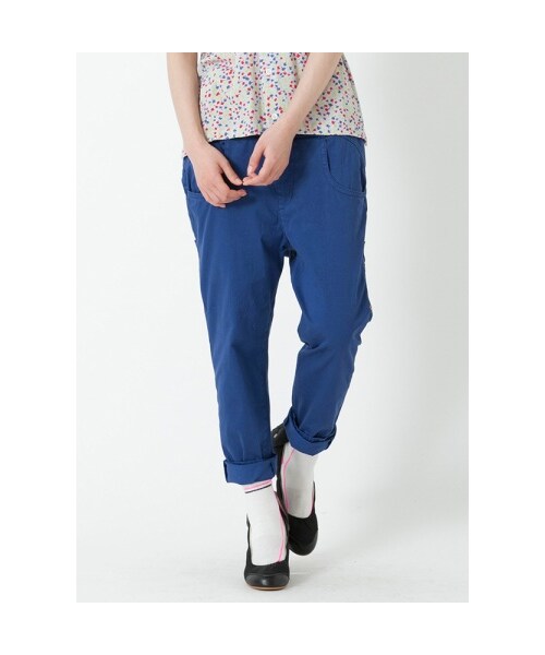 mercibeaucoup,（メルシーボークー）の「メルシーボークー、 / Ｂ：メルシーパン / パンツ（パンツ・レディース・white/beige/blue・0/01）」の3枚目の写真