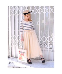 an another angelus | ジョーゼットギャザーワイドパンツ/an another angelus(その他パンツ)