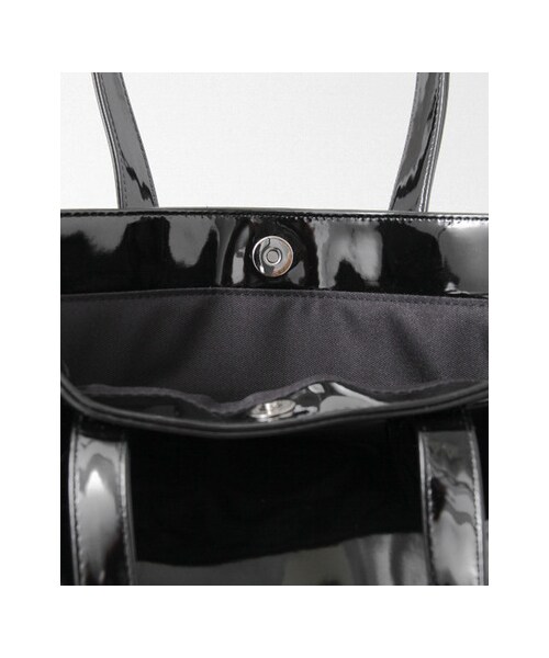 KBF（ケイビーエフ）の「KBF+ エナメルトートBAG（バッグ・レディース・BLACK/RED BROWN/GRAY・one）」の16枚目の写真