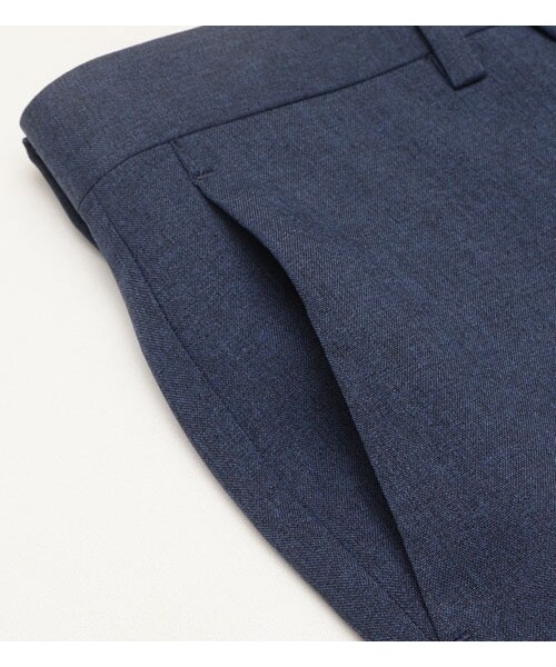 HAMNETT(ハムネット)の「【HAMNETT】 WASHABLE SLACKS(パンツ・メンズ・ブラック/ネイビー/グレー・S/M/L/XL)」の9枚目の写真