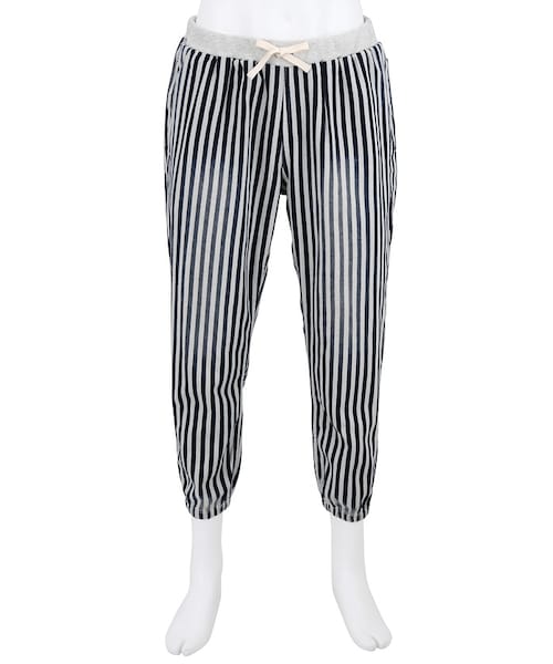 Ne-net（ネネット）の「メンズ ふとしまヒッコリー / ボトム（パンツ・メンズ・light blue/navy・03）」の4枚目の写真